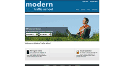 Desktop Screenshot of moderntrafficschool.net